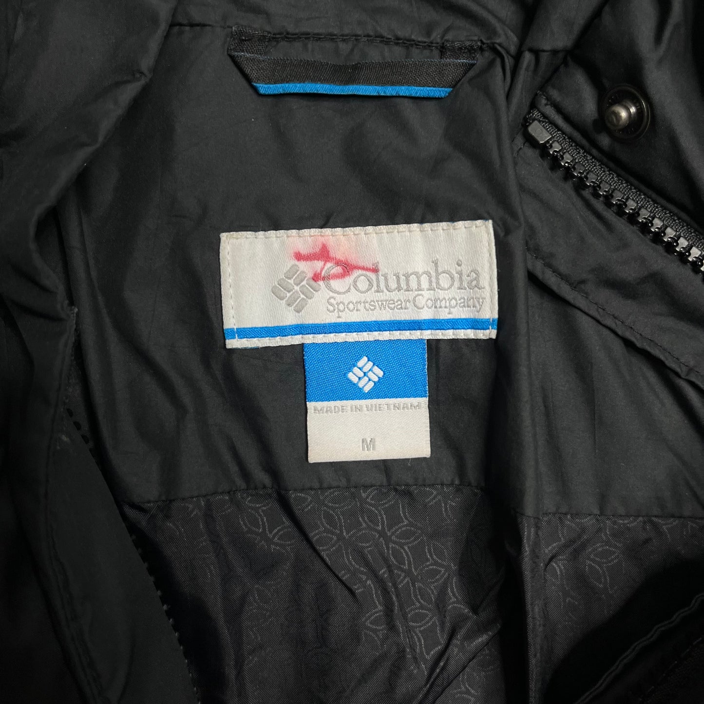 Black Columbia Puffer Jacket (M)
