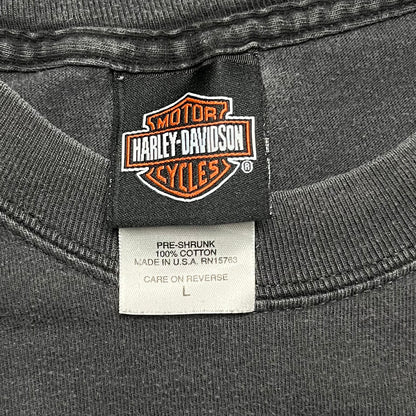 ‘01 Eagle Harley Davidson Tee - L