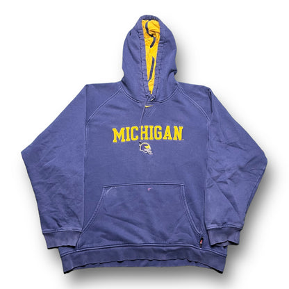 00s Nike Michigan Football Hoodie - L