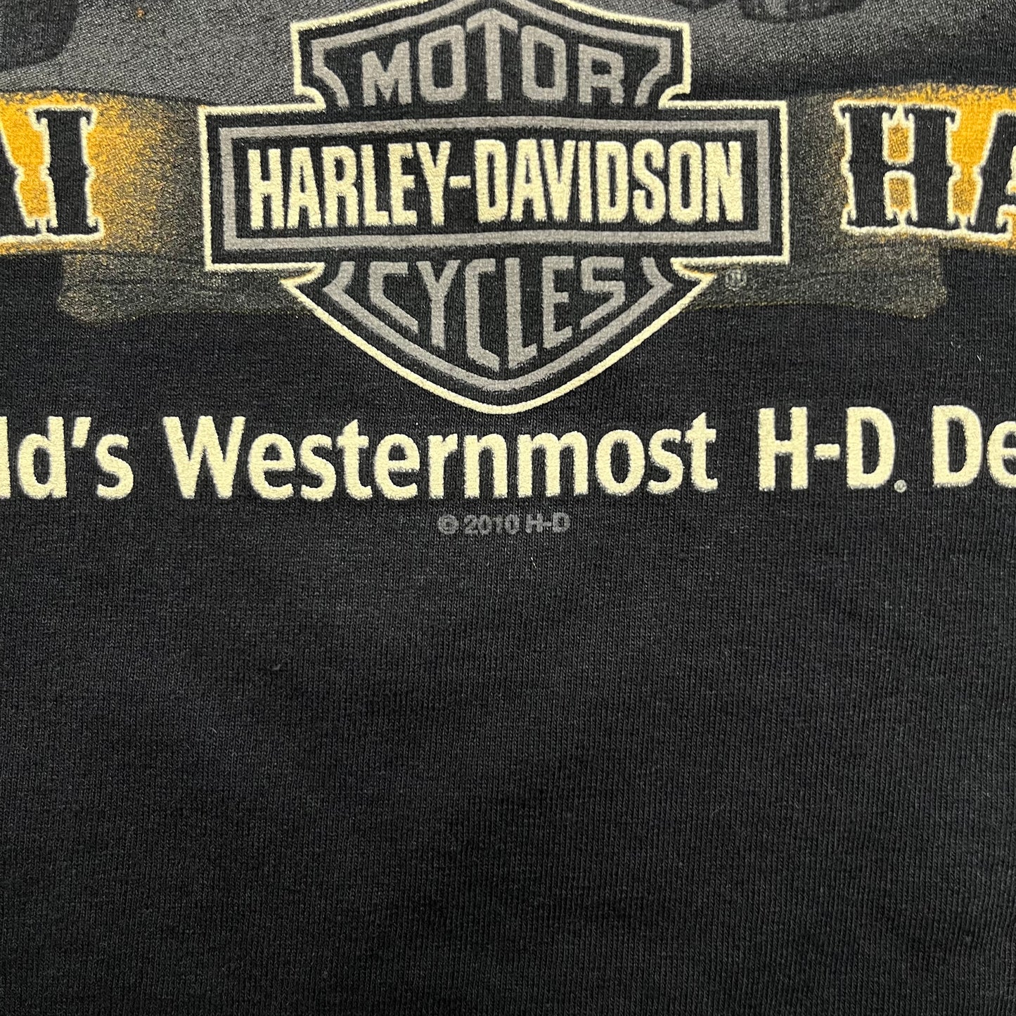 ‘10 Kauai Harley Davidson Tee - XL