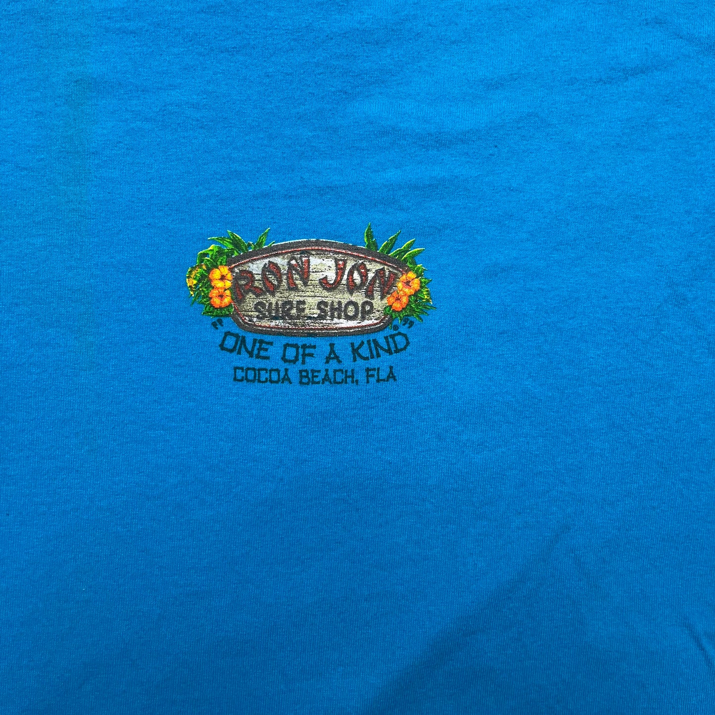 Ron Jon Tiki Beach Blue Tee - 2XL