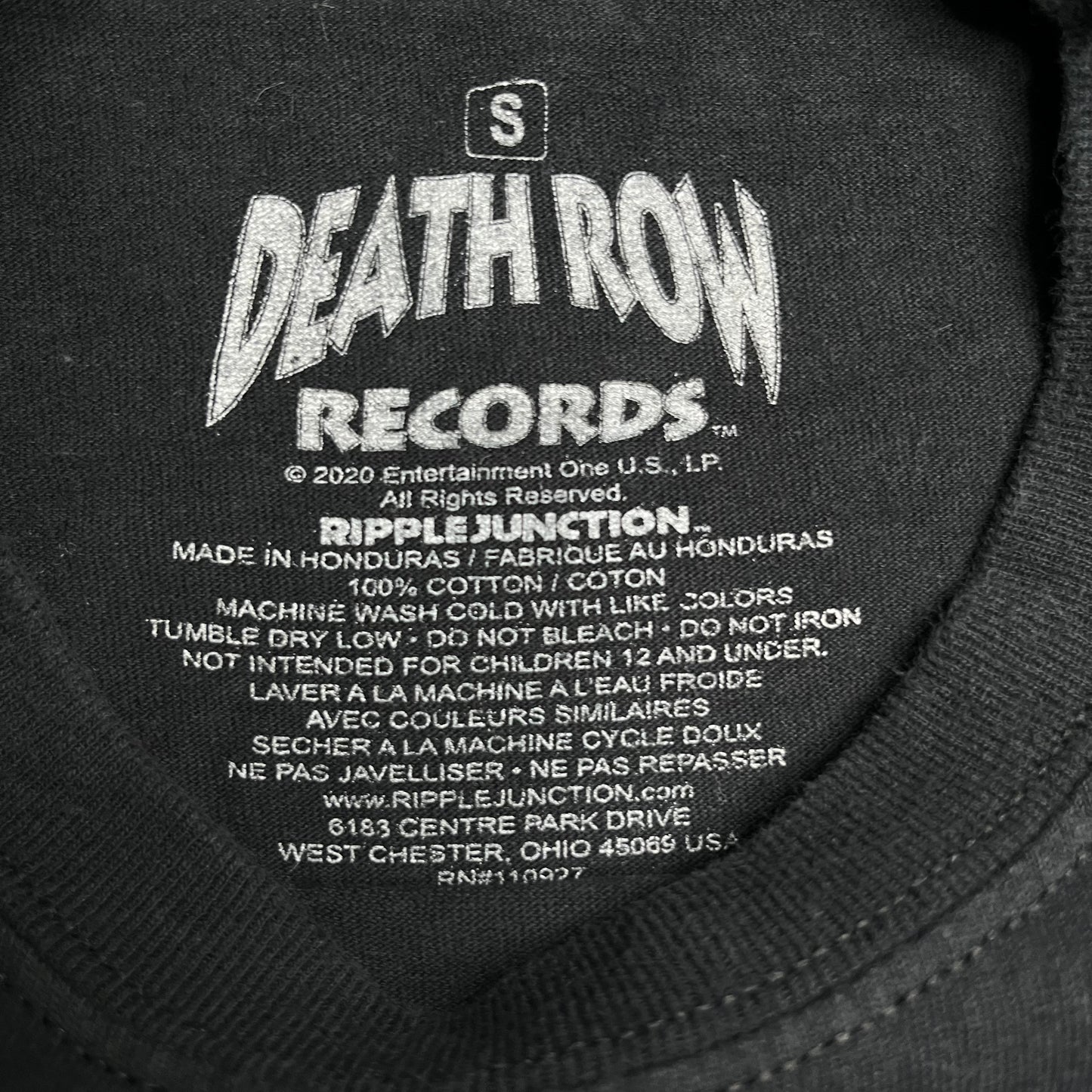 Death Row Records Tee - S