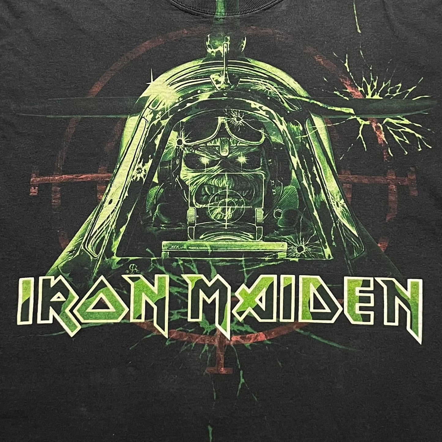 ‘08 Iron Maiden Kamikaze Pilot Tee - L