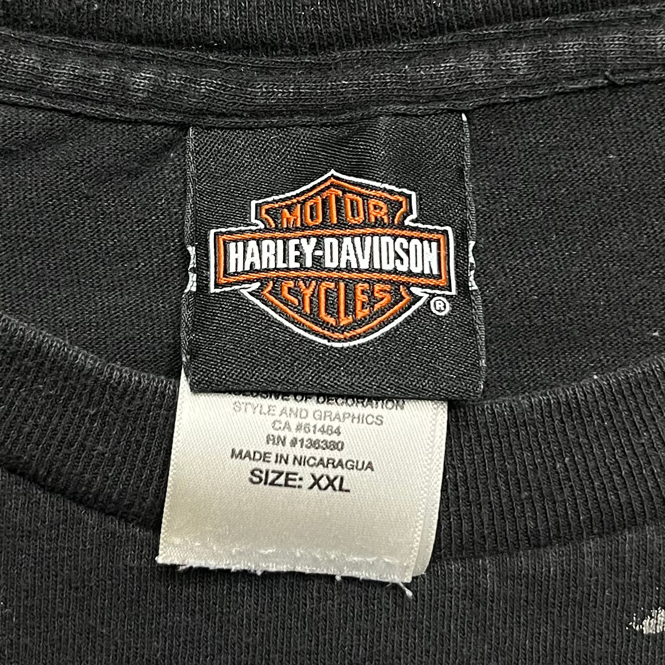 Black Gold Harley Davidson Tee - 2XL