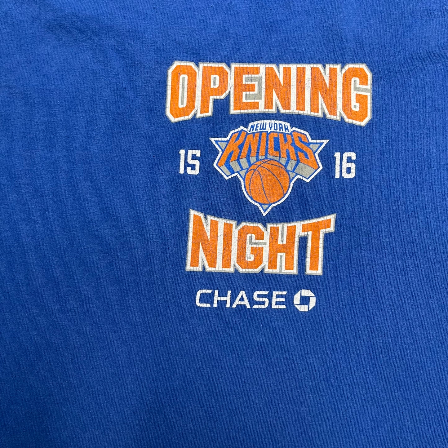 ‘15 New York Knicks Cut-Off Tee - XL