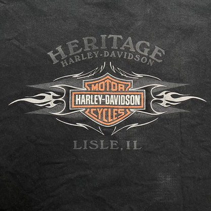 ‘05 Lisle Harley Davidson Tee - XL