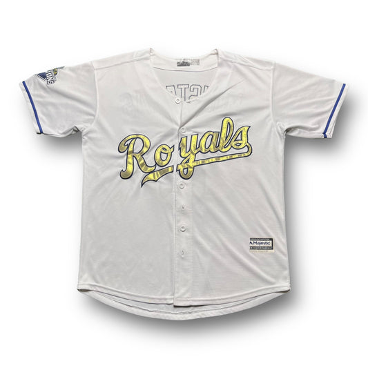 ‘15 Kansas City Royals Moustakas Jersey - M