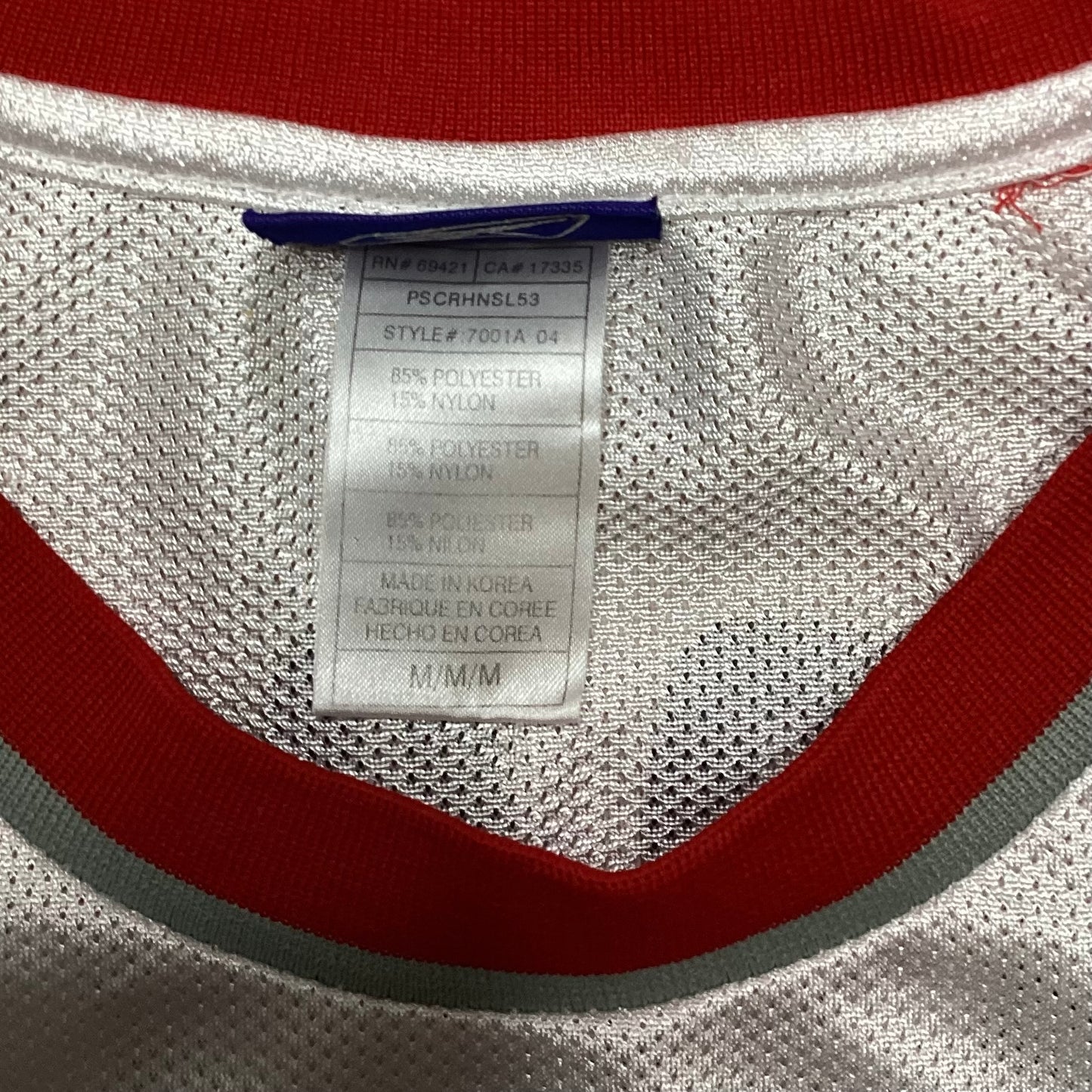 00s Portland Blazers Webster Jersey - M