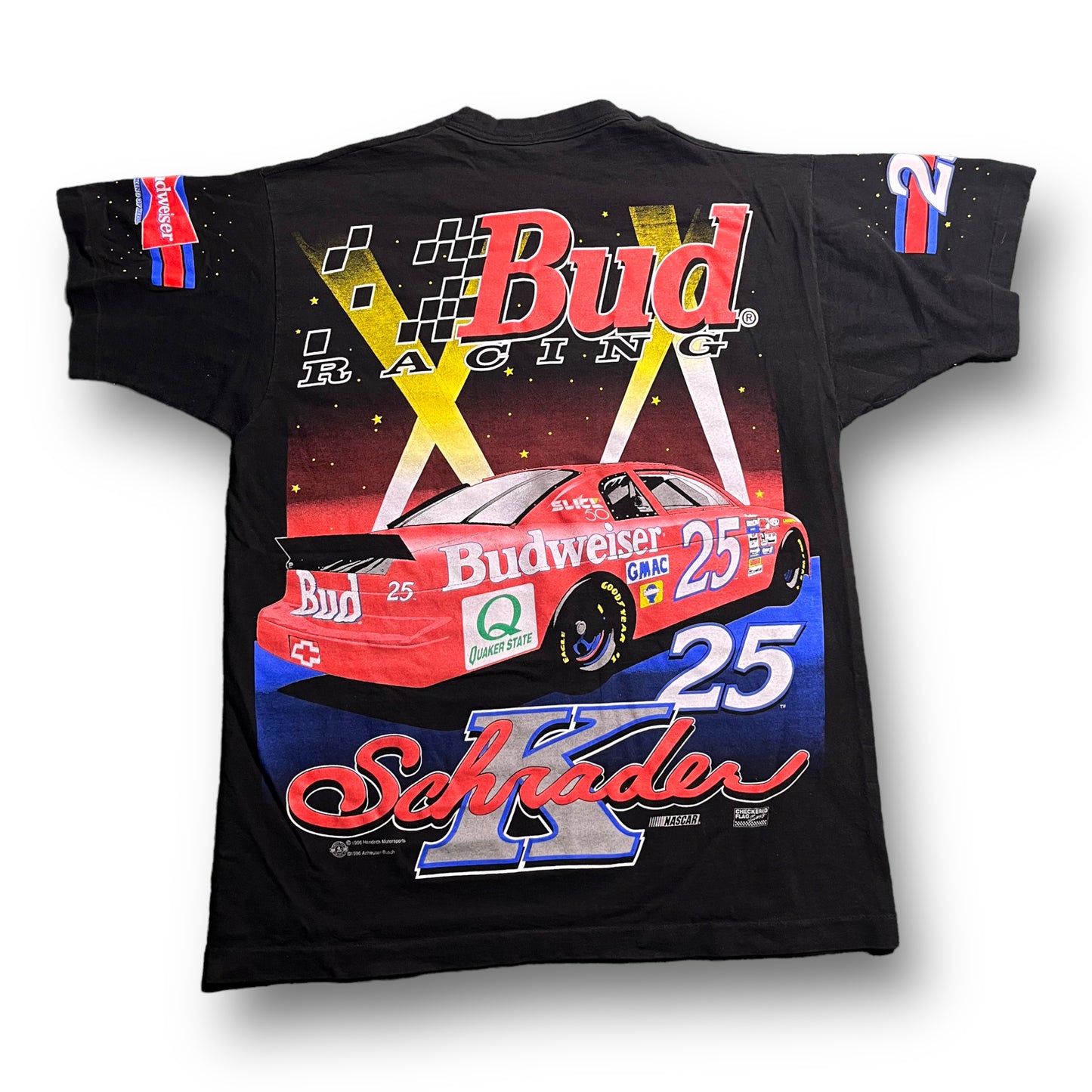 1996 Ken Schrader Bud AOP Tee (XL)