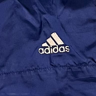 00s Navy Adidas Windbreaker Pants (L)