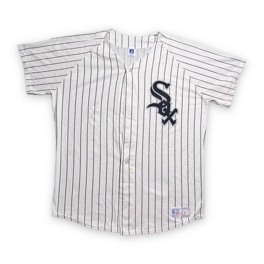 90s White Sox Russell Jersey (XL)