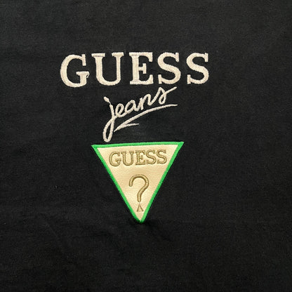 90s Guess Jeans Black Tee - XL