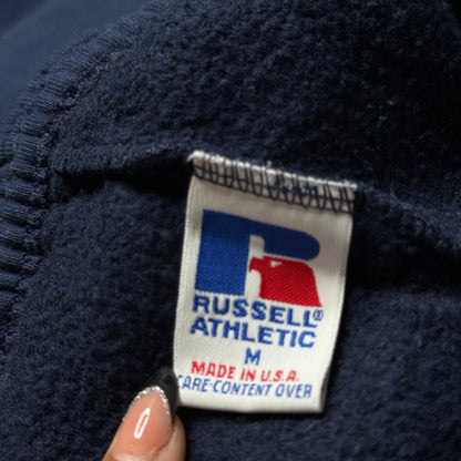 90s Navy Russell Loose Sweats - M