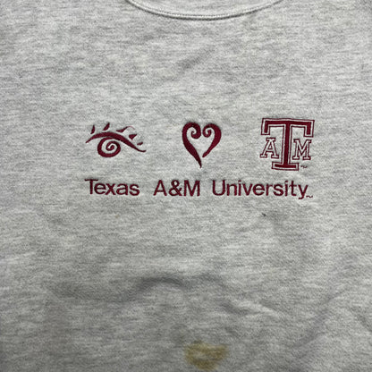 90s Texas A&M University Crewneck - L