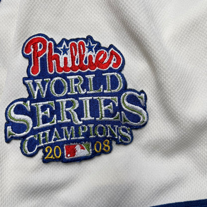 ‘08 Phillies Hamels World Series Jersey - XL