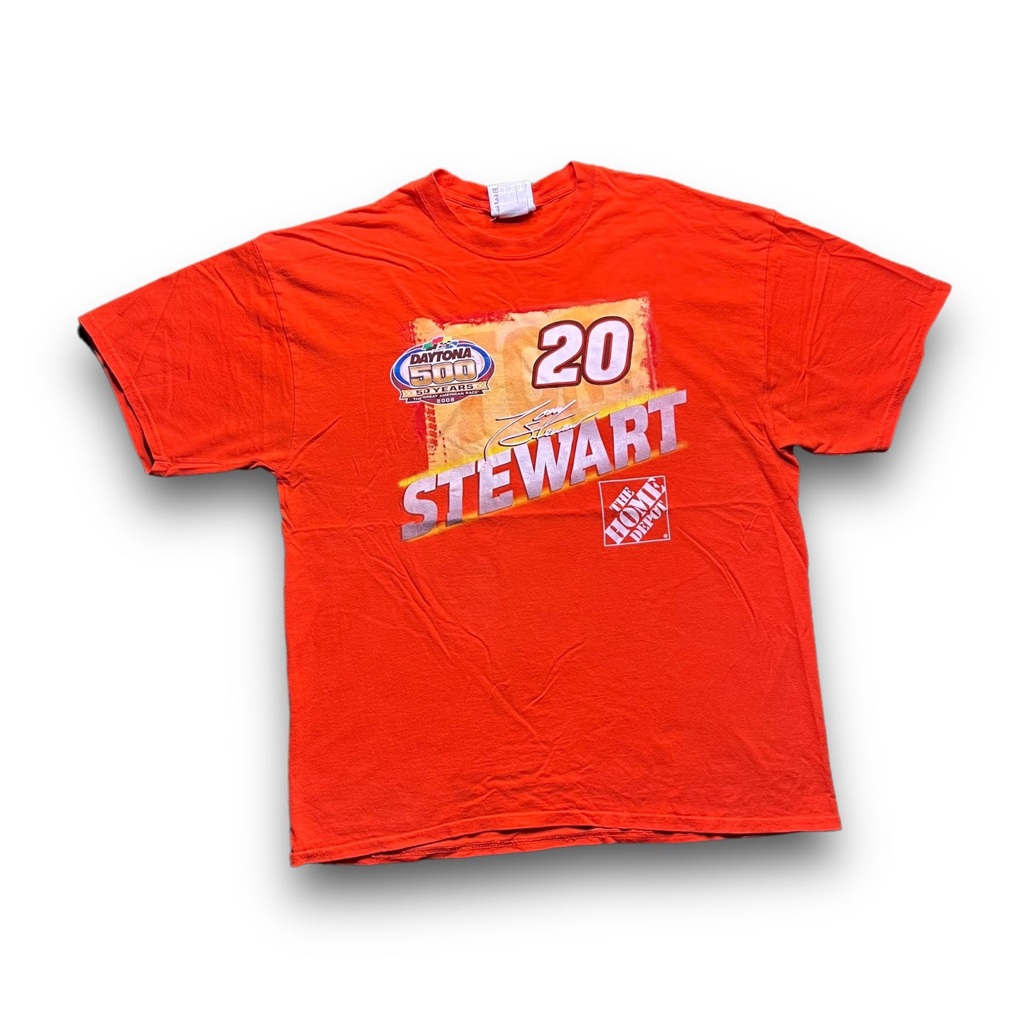 ‘08 NASCAR Stewart Orange Tee - 2XL