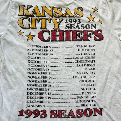 1993 Kansas City Chiefs Tee - YS
