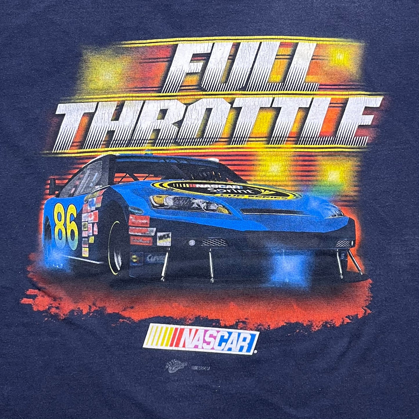 00s NASCAR Full Throttle Tee - 2XL