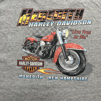 00s Meredith Harley Davidson Tee - 2XL