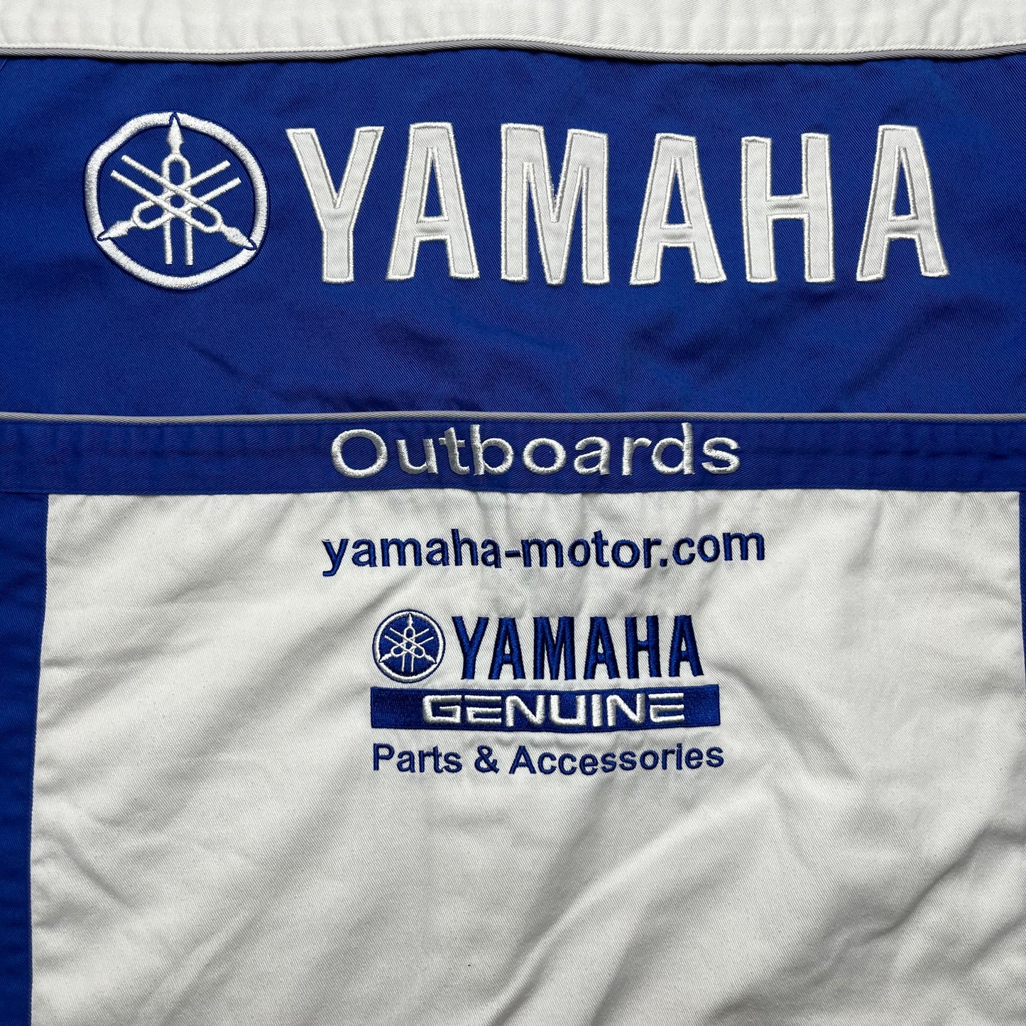 00s Yamaha Motor Racing Button Up - M