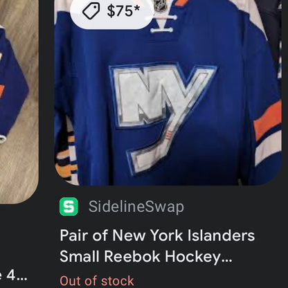 ‘14 New York Islanders Jersey (L)