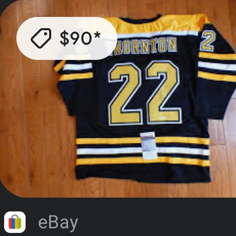 00s Bruins Thorton Jersey (XL)