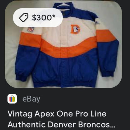 90s Denver Broncos APEX Jacket (XL)