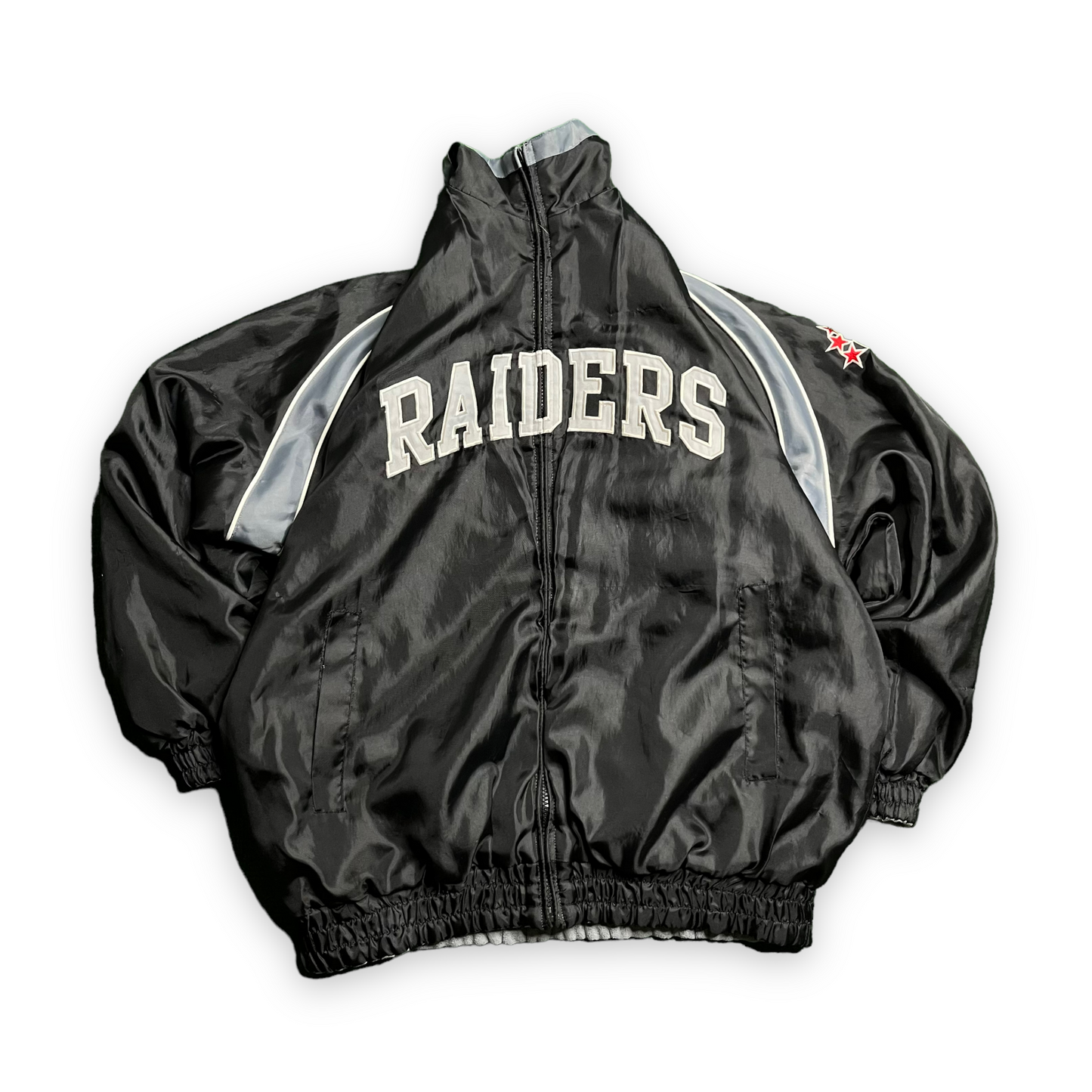 00s Reverse Oakland Raiders Jacket (XL)