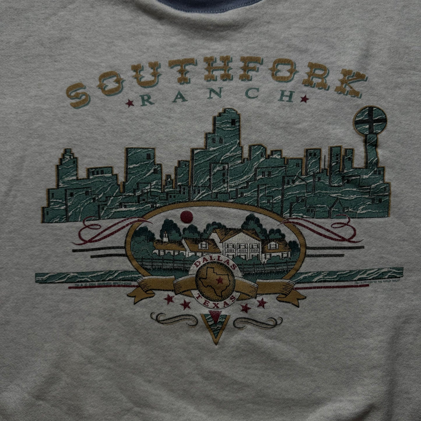 90s Southfork Ranch TX Crewneck - L