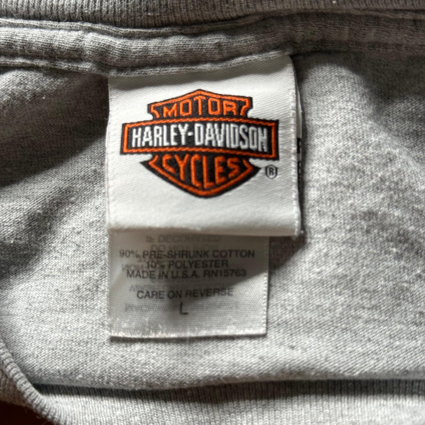 ‘06 Las Vegas Harley Davidson Tee - L