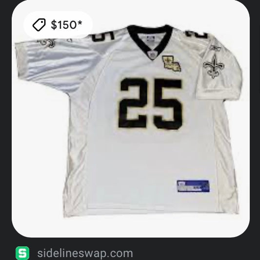 Vintage Reggie Bush New Orleans Saints Jersey