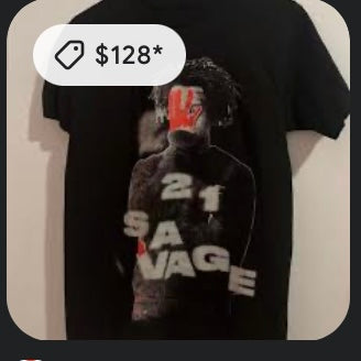 ‘23 21 Savage Merch Tee (L)