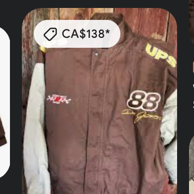 NASCAR X UPS Dale Jacket (2XL)