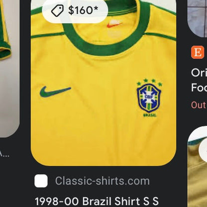 1998 Nike Brazil Tee (L)