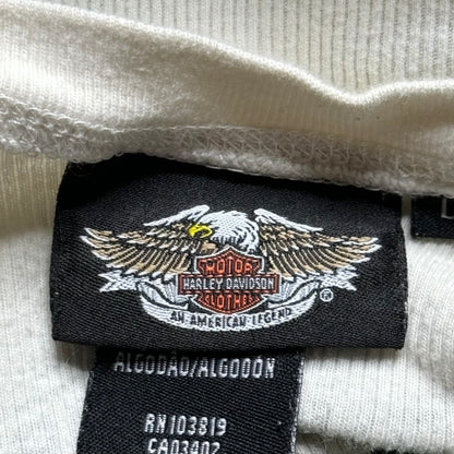 Women’s Harley Davidson White Tee - L