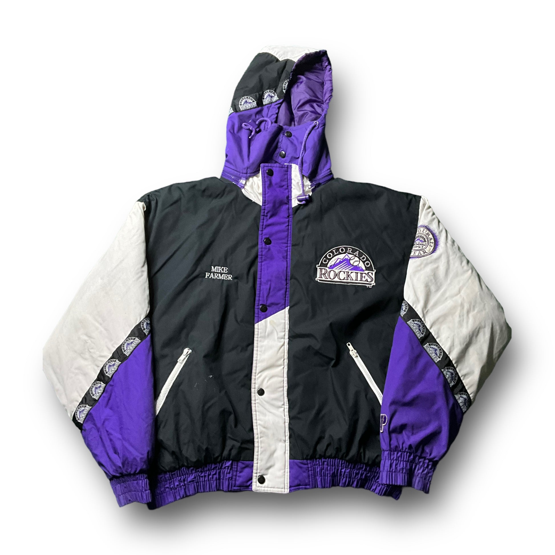 Vintage Colorado Rockies MLB Windbreaker Jacket