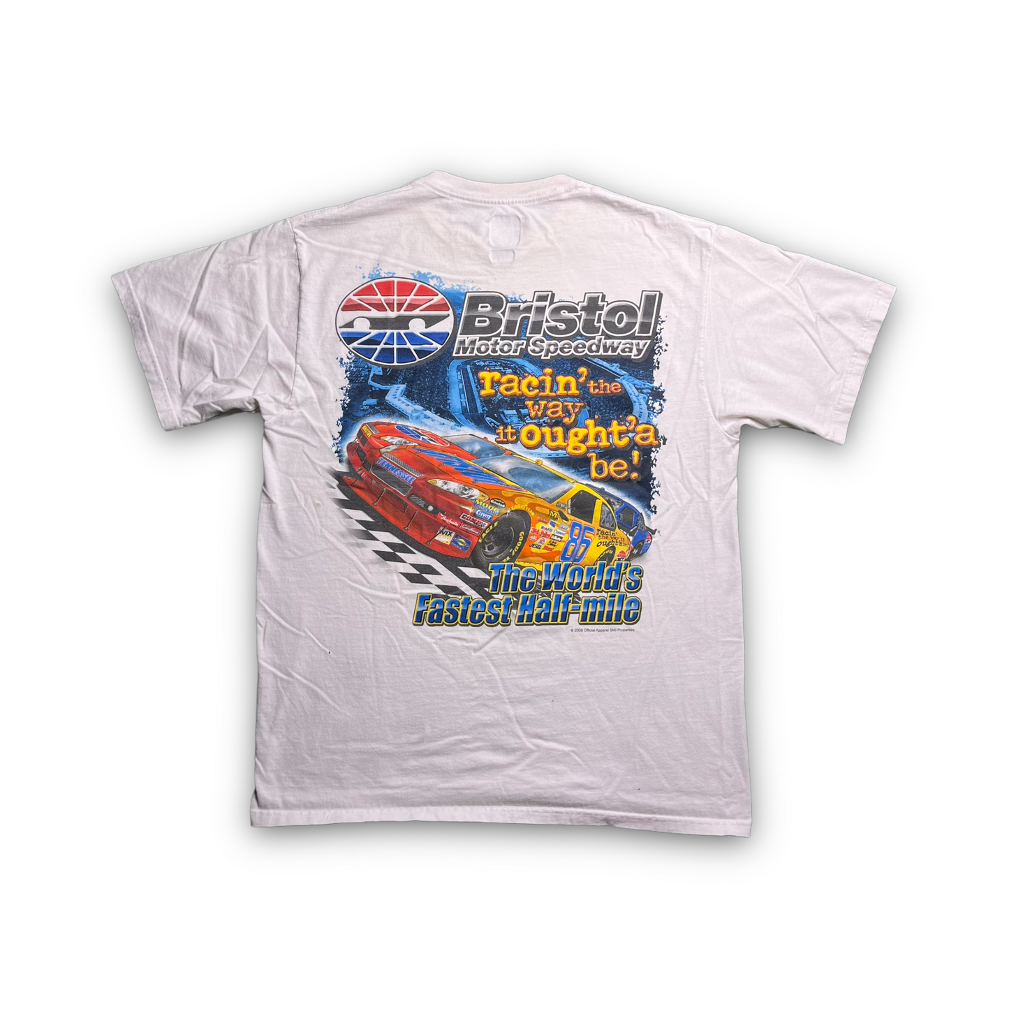 ‘08 NASCAR Bristol Motor Tee (L)