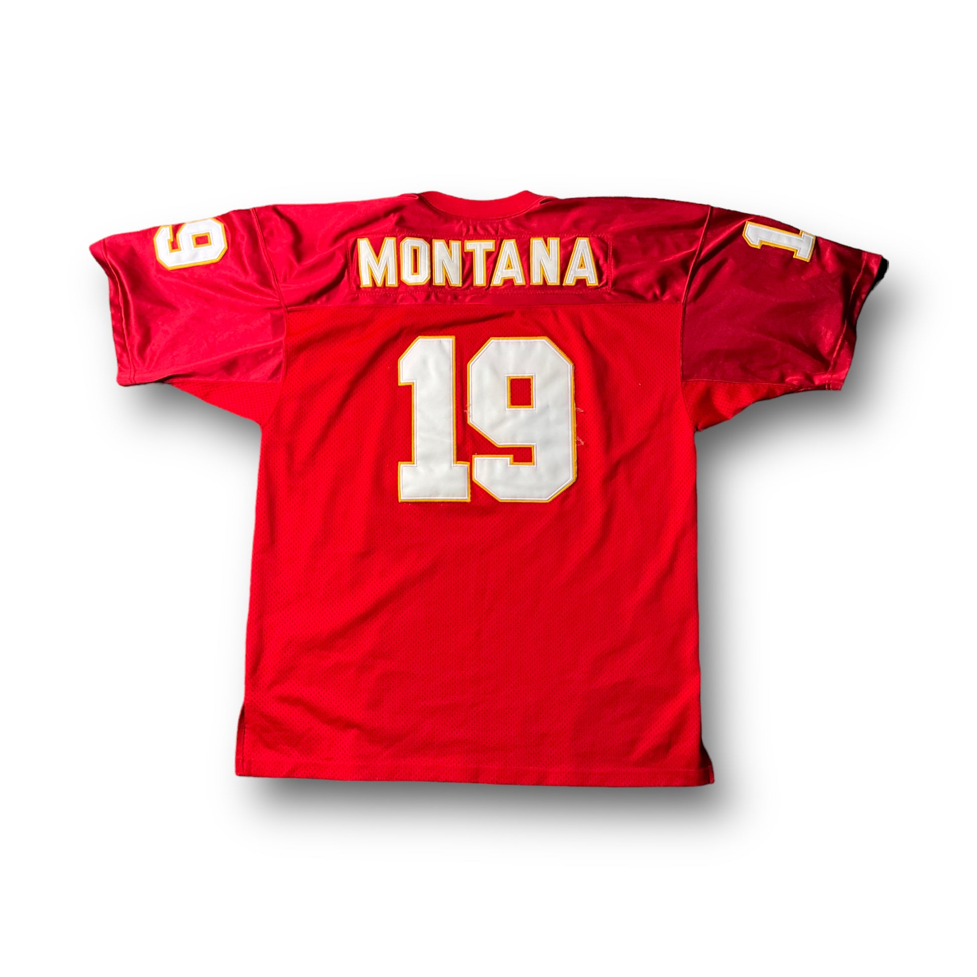 1994 Throwback Kansas Chiefs Joe Montana Jersey (2XL) – Misfitted