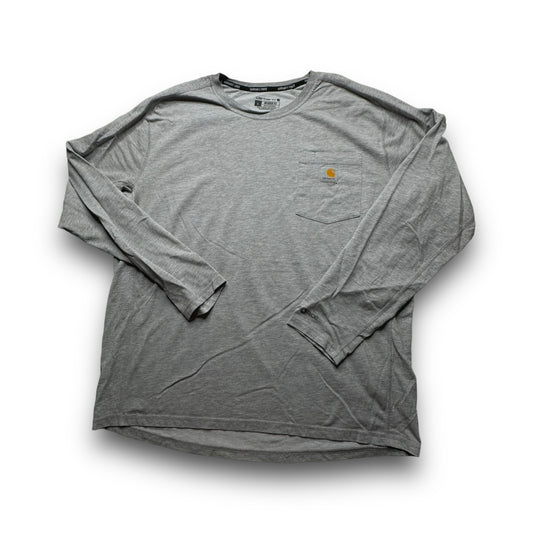 Grey Carhartt Relaxed Fit Tee - L
