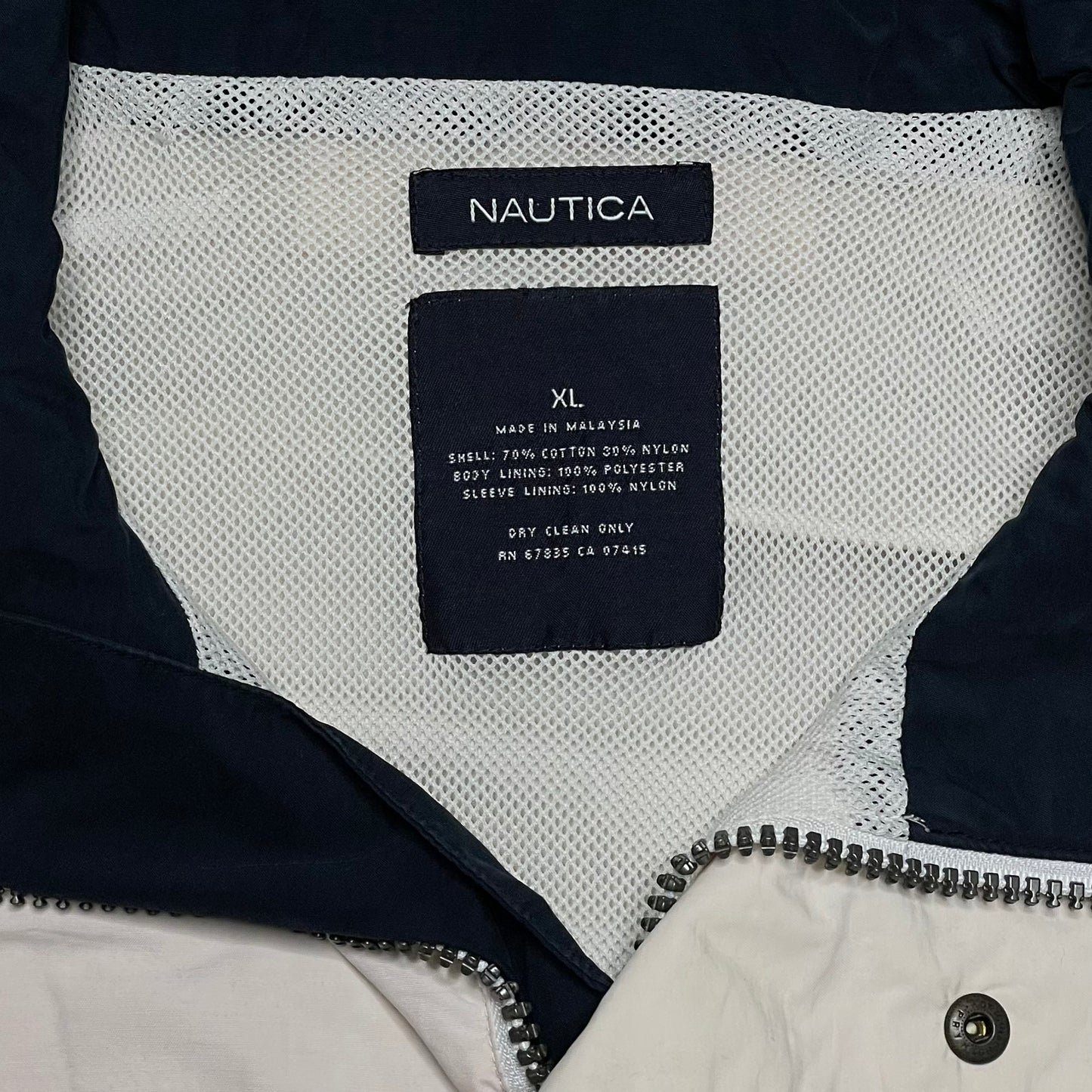 Vintage Nautica Windbreaker Jacket (XL)