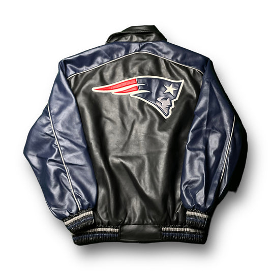 New England Patriots Leather Jacket (2XL)