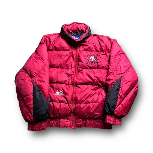 90s San Francisco 49ers Puffer Jacket (L)