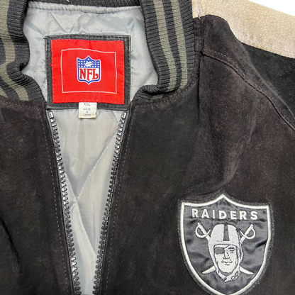 Vintage Raiders Suede Jacket (2XL)