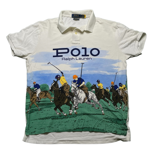 Polo Ralph Lauren Polo Club Scenic Tee (L)