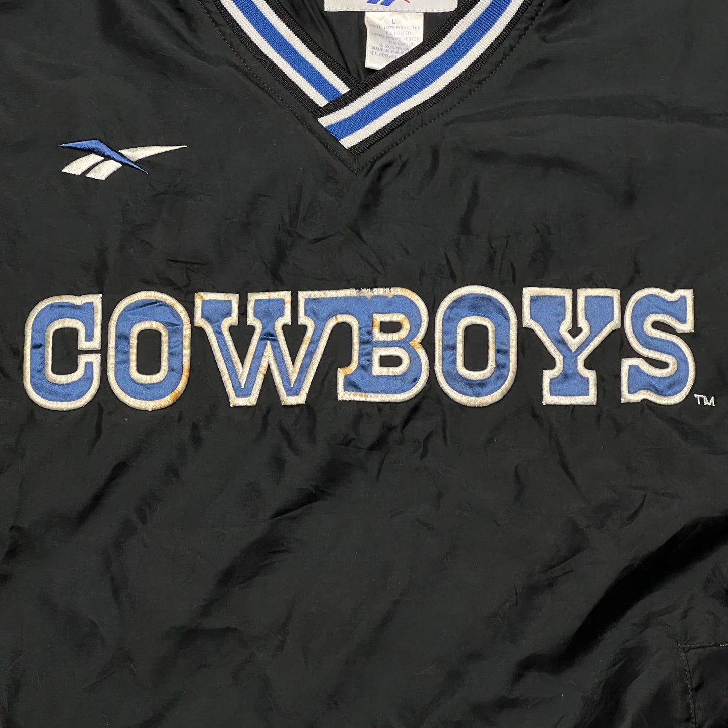 90s Reebok Cowboys Windbreaker (L)