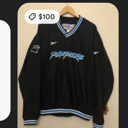 Vintage Reebok Carolina Panthers Crewneck (L)