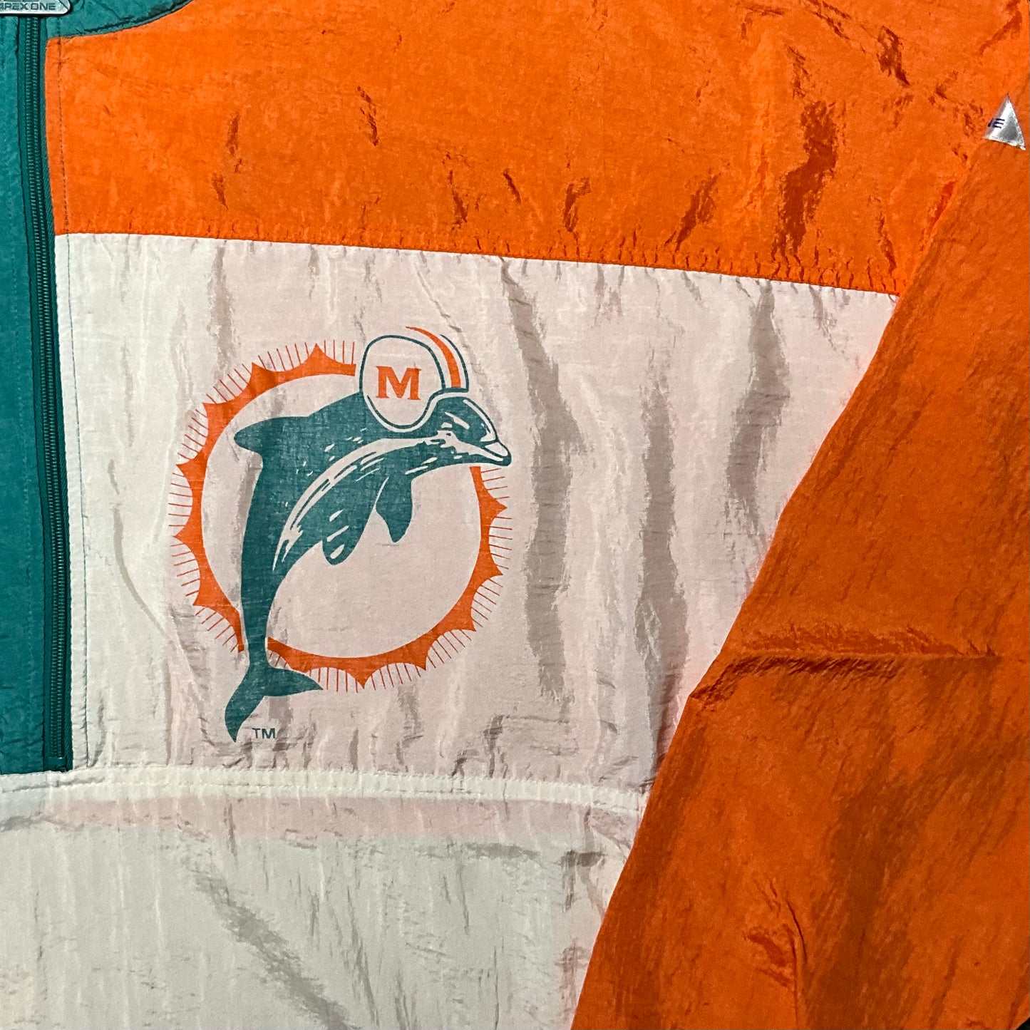 90s Apex Miami Dolphins Windbreaker (XL)